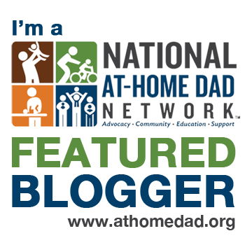 National At-Home Dad Network Featured Blogger Badge Large