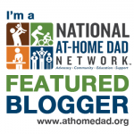 National At-Home Dad Network Featured Blogger Badge Small